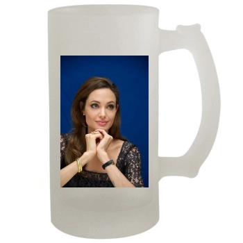 Angelina Jolie 16oz Frosted Beer Stein