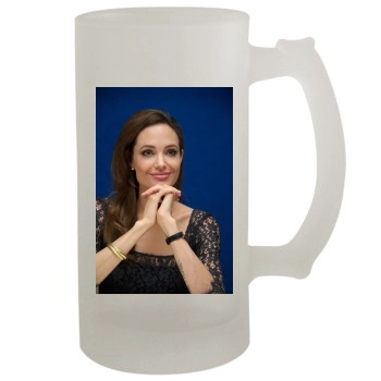 Angelina Jolie 16oz Frosted Beer Stein