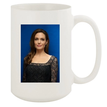 Angelina Jolie 15oz White Mug