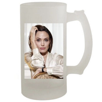 Angelina Jolie 16oz Frosted Beer Stein