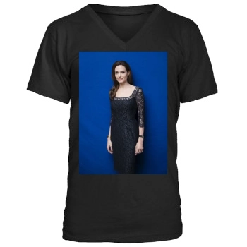 Angelina Jolie Men's V-Neck T-Shirt