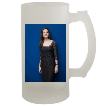 Angelina Jolie 16oz Frosted Beer Stein