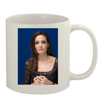 Angelina Jolie 11oz White Mug