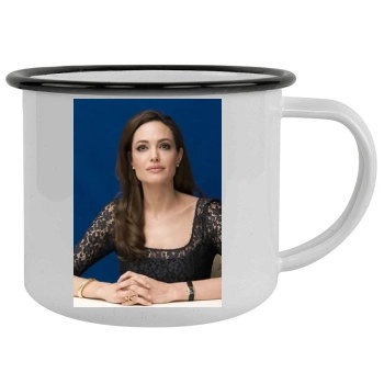 Angelina Jolie Camping Mug