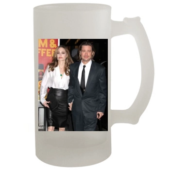 Angelina Jolie 16oz Frosted Beer Stein