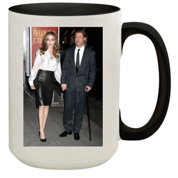 Angelina Jolie 15oz Colored Inner & Handle Mug