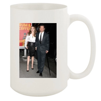 Angelina Jolie 15oz White Mug