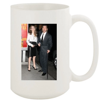 Angelina Jolie 15oz White Mug