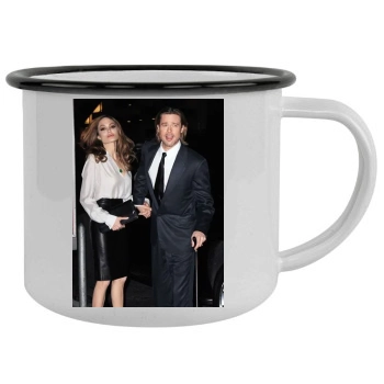 Angelina Jolie Camping Mug