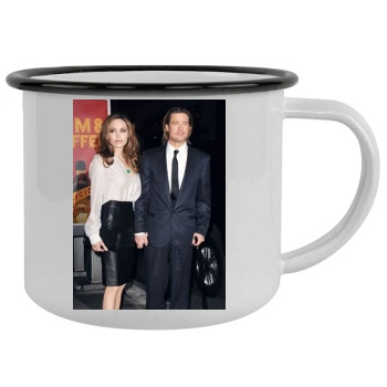 Angelina Jolie Camping Mug