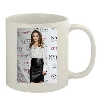 Angelina Jolie 11oz White Mug