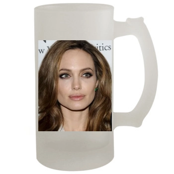 Angelina Jolie 16oz Frosted Beer Stein