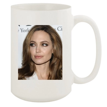 Angelina Jolie 15oz White Mug