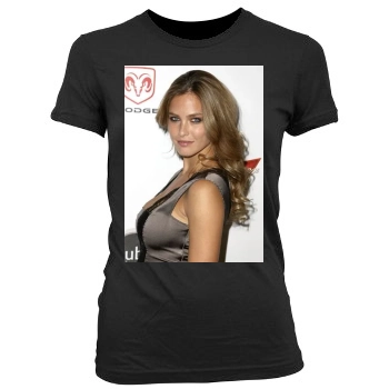 Bar Refaeli Women's Junior Cut Crewneck T-Shirt