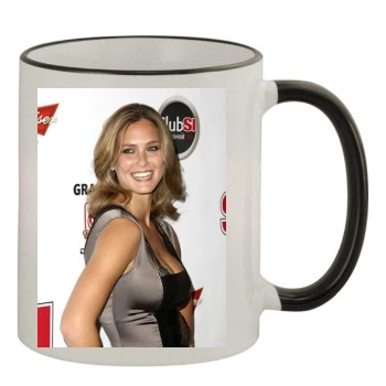 Bar Refaeli 11oz Colored Rim & Handle Mug