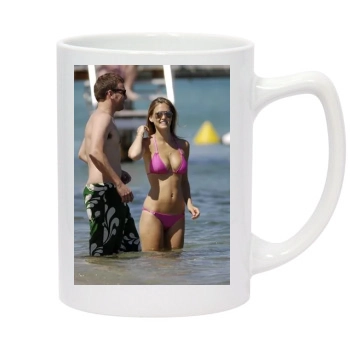 Bar Refaeli 14oz White Statesman Mug