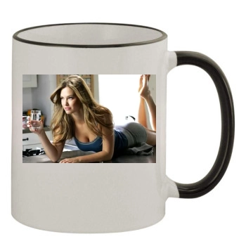 Bar Refaeli 11oz Colored Rim & Handle Mug