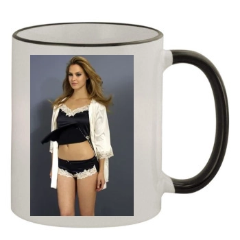 Bar Refaeli 11oz Colored Rim & Handle Mug