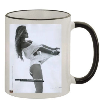 Bar Refaeli 11oz Colored Rim & Handle Mug