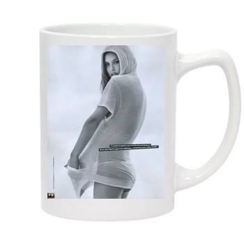 Bar Refaeli 14oz White Statesman Mug