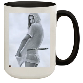 Bar Refaeli 15oz Colored Inner & Handle Mug