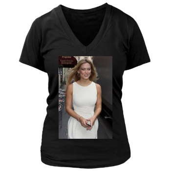 Bar Refaeli Women's Deep V-Neck TShirt