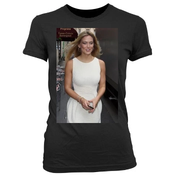 Bar Refaeli Women's Junior Cut Crewneck T-Shirt