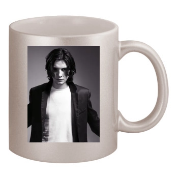 Ben Barnes 11oz Metallic Silver Mug