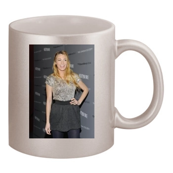 Blake Lively 11oz Metallic Silver Mug