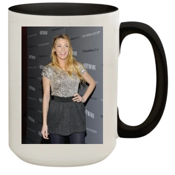 Blake Lively 15oz Colored Inner & Handle Mug