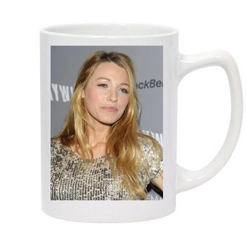 Blake Lively 14oz White Statesman Mug