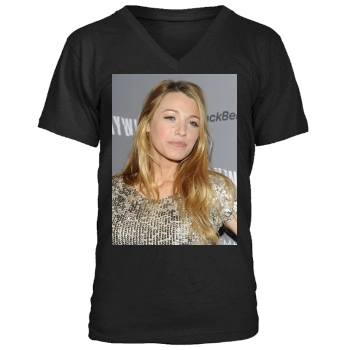 Blake Lively Men's V-Neck T-Shirt