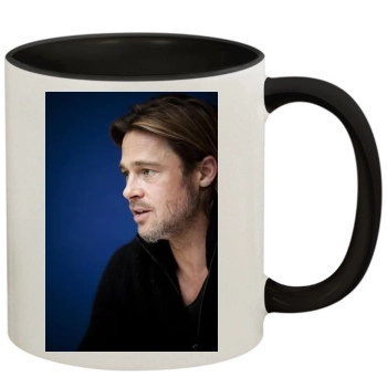 Brad Pitt 11oz Colored Inner & Handle Mug