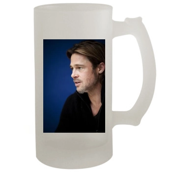 Brad Pitt 16oz Frosted Beer Stein