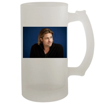 Brad Pitt 16oz Frosted Beer Stein