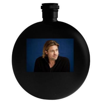 Brad Pitt Round Flask