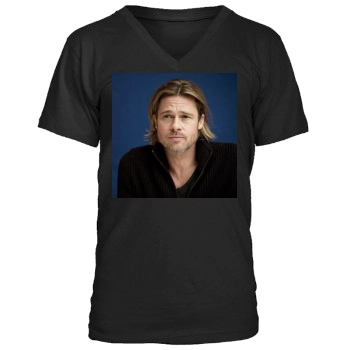 Brad Pitt Men's V-Neck T-Shirt