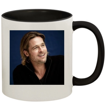 Brad Pitt 11oz Colored Inner & Handle Mug