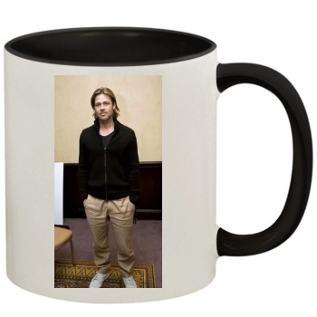 Brad Pitt 11oz Colored Inner & Handle Mug