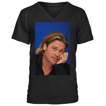 Brad Pitt Men's V-Neck T-Shirt