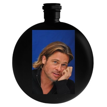 Brad Pitt Round Flask