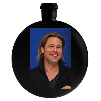 Brad Pitt Round Flask