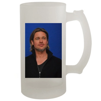 Brad Pitt 16oz Frosted Beer Stein