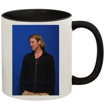 Brad Pitt 11oz Colored Inner & Handle Mug