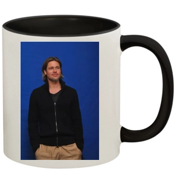 Brad Pitt 11oz Colored Inner & Handle Mug