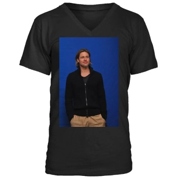 Brad Pitt Men's V-Neck T-Shirt