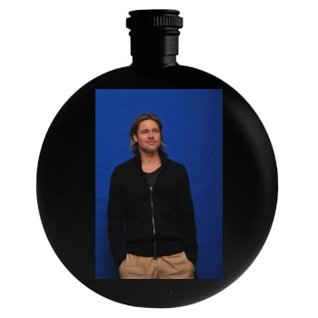 Brad Pitt Round Flask