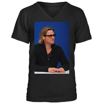 Brad Pitt Men's V-Neck T-Shirt