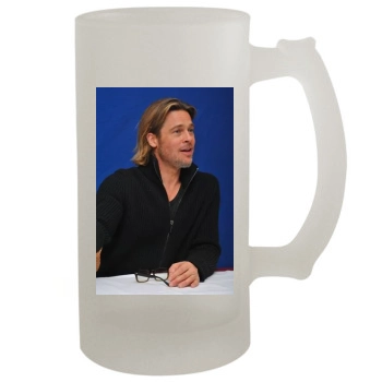 Brad Pitt 16oz Frosted Beer Stein