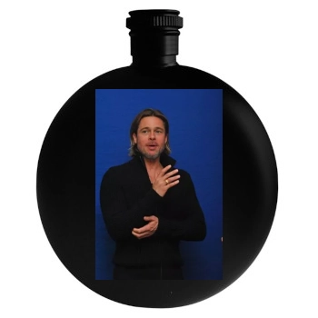 Brad Pitt Round Flask